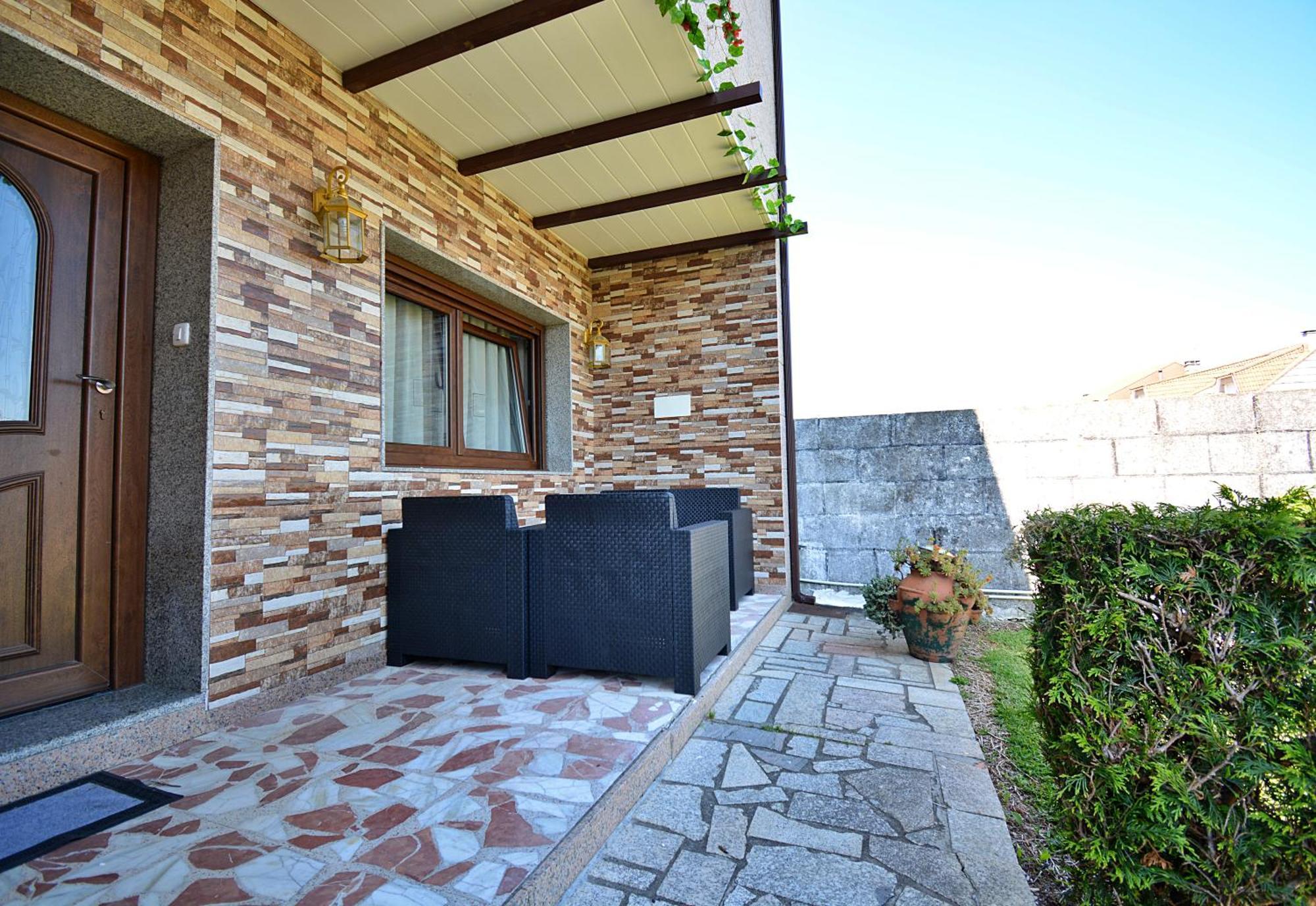 Casa de playa en un pequeño paraíso Illa de Arousa Exterior foto